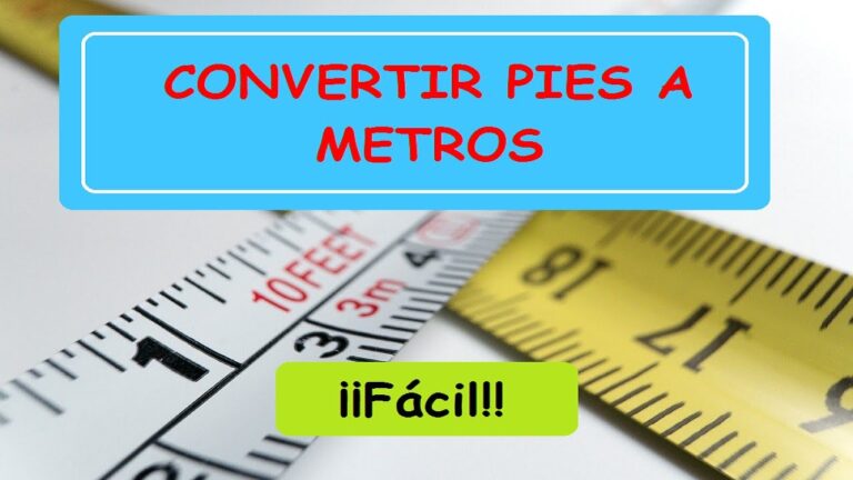 Conversión precisa: Descubre cuánto es 19 pies en metros de forma